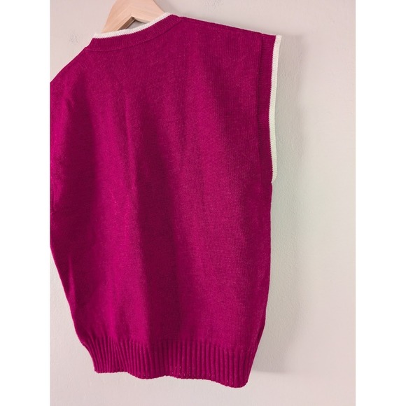 Vintage Pendleton Wool Sweater Vest Sheep Pullover Cute Preppy Retro Cottage S - Picture 10 of 10